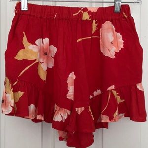 NWT Billabong Shorts- Red Shorts